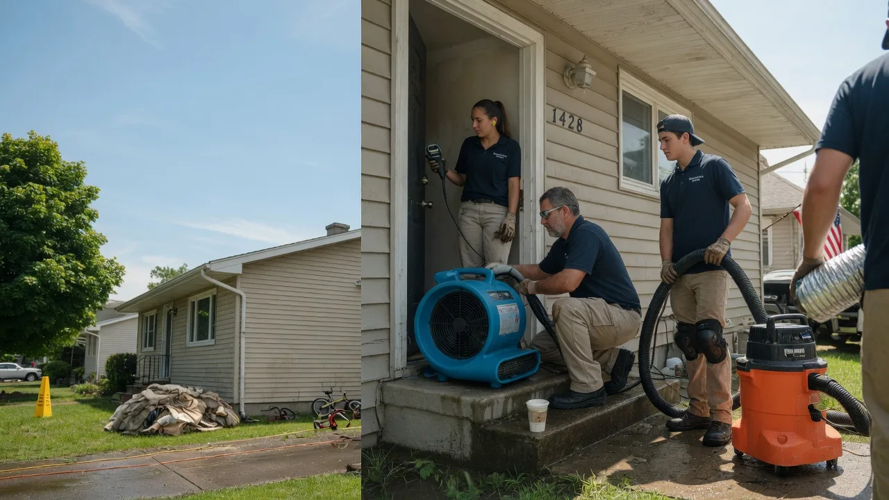Water Damage Restoration in Hopedale, IL near me